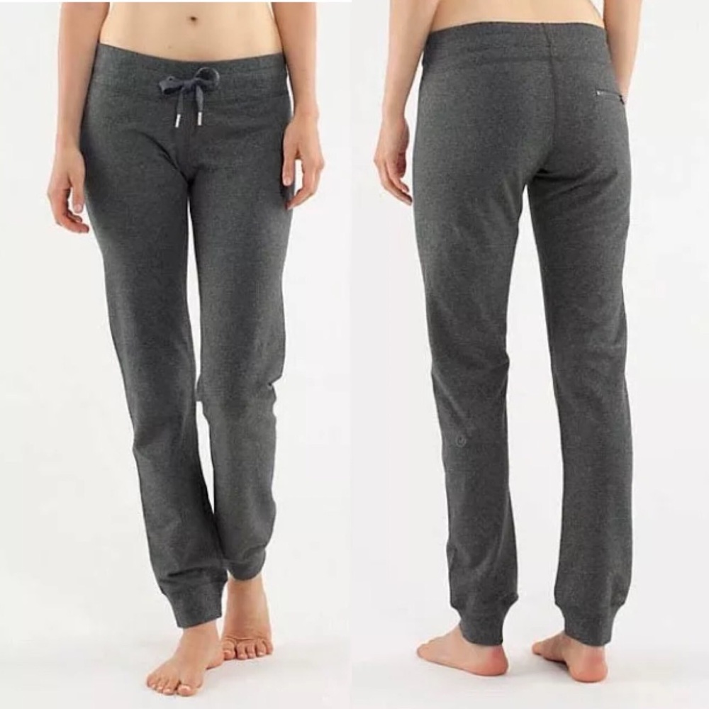 Lululemon Tea Lounge Sweatpants Drawstring Gray